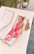 Style Style - Bubble Hem Halter Top & Pant Set