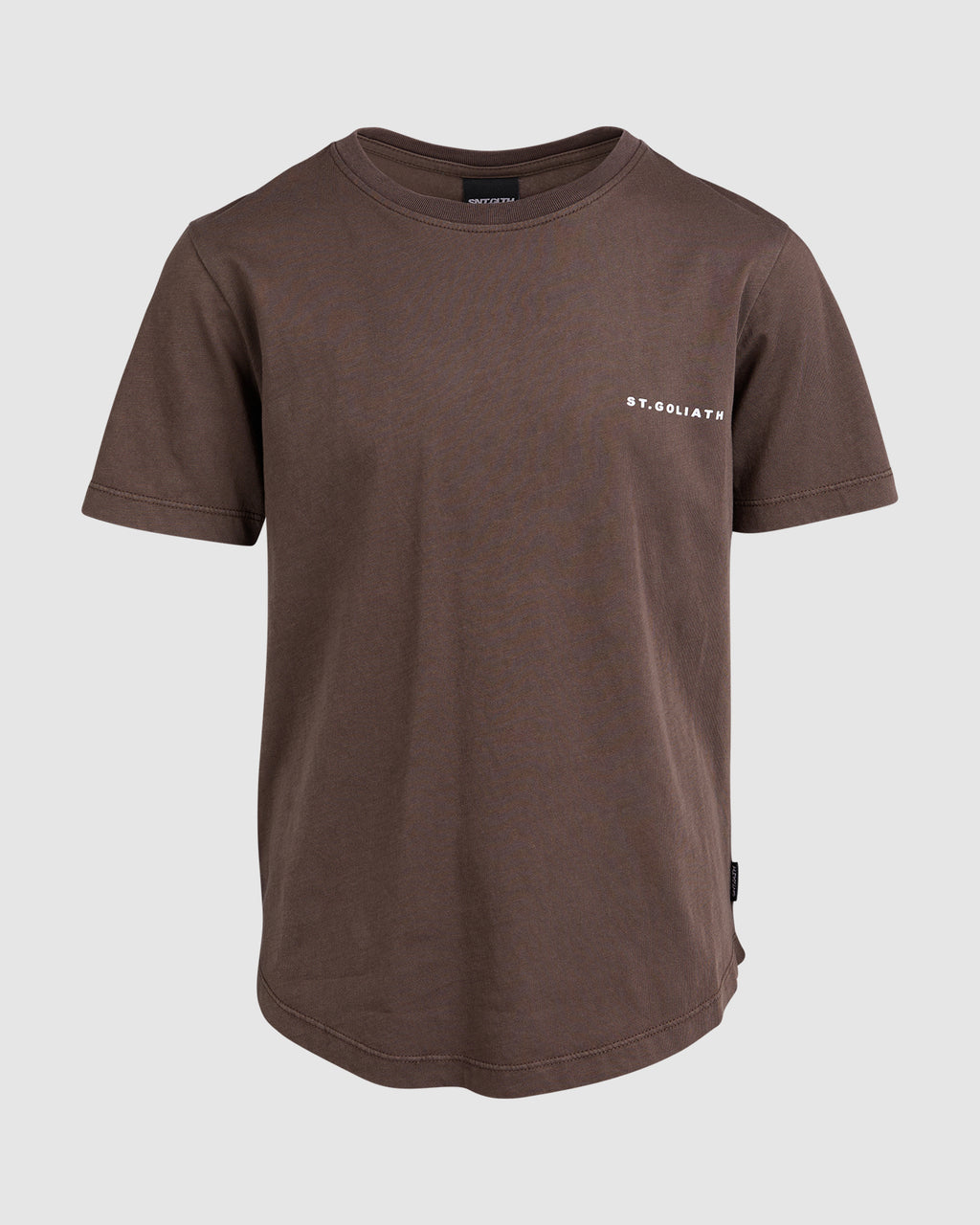 St Goliath Boys Stg Essential Tee (Size 3-7) in BROWN