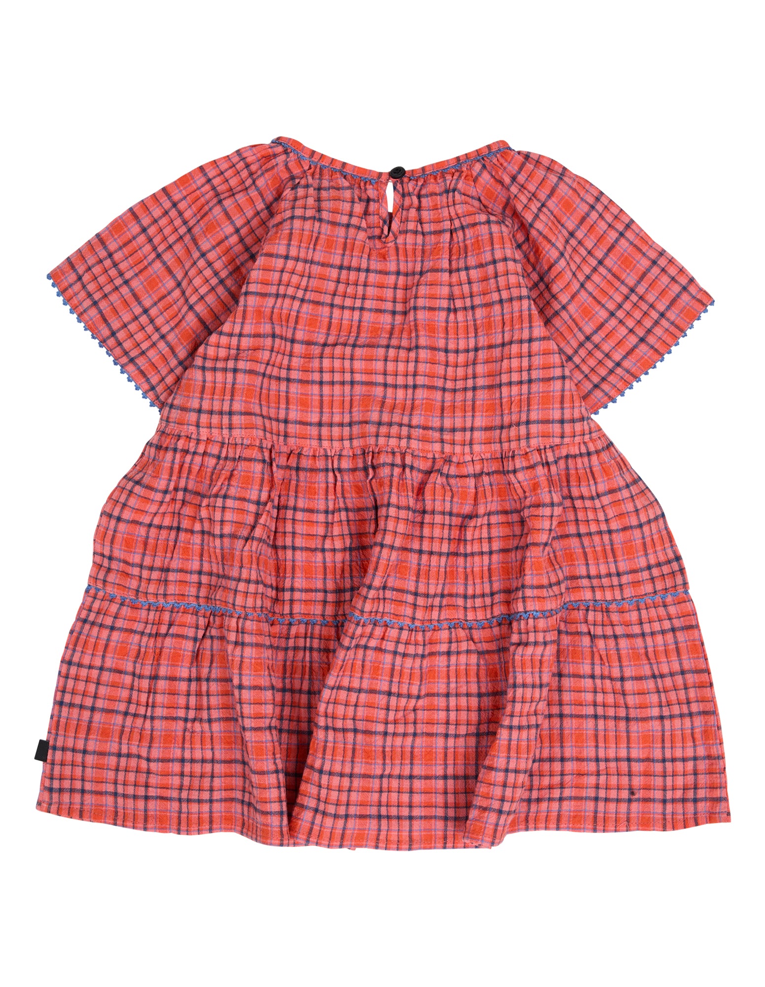 Animal Crackers Sunset Dress in CHECK