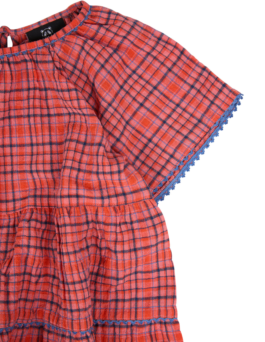 Animal Crackers Sunset Dress in CHECK