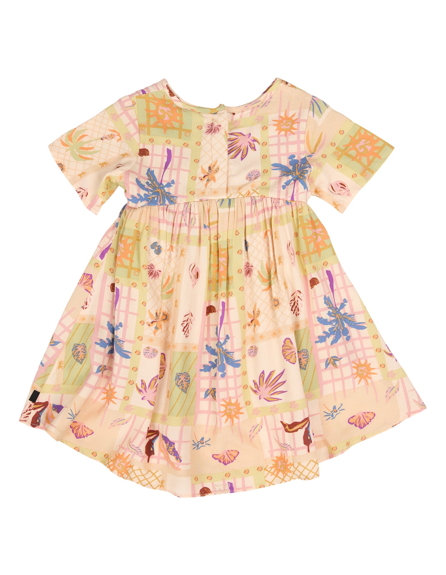 Animal Crackers Sunshine Dress in PRINT