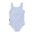 Crywolf Swimsuit Sky Blue Stripe in Sky Blue Stripe