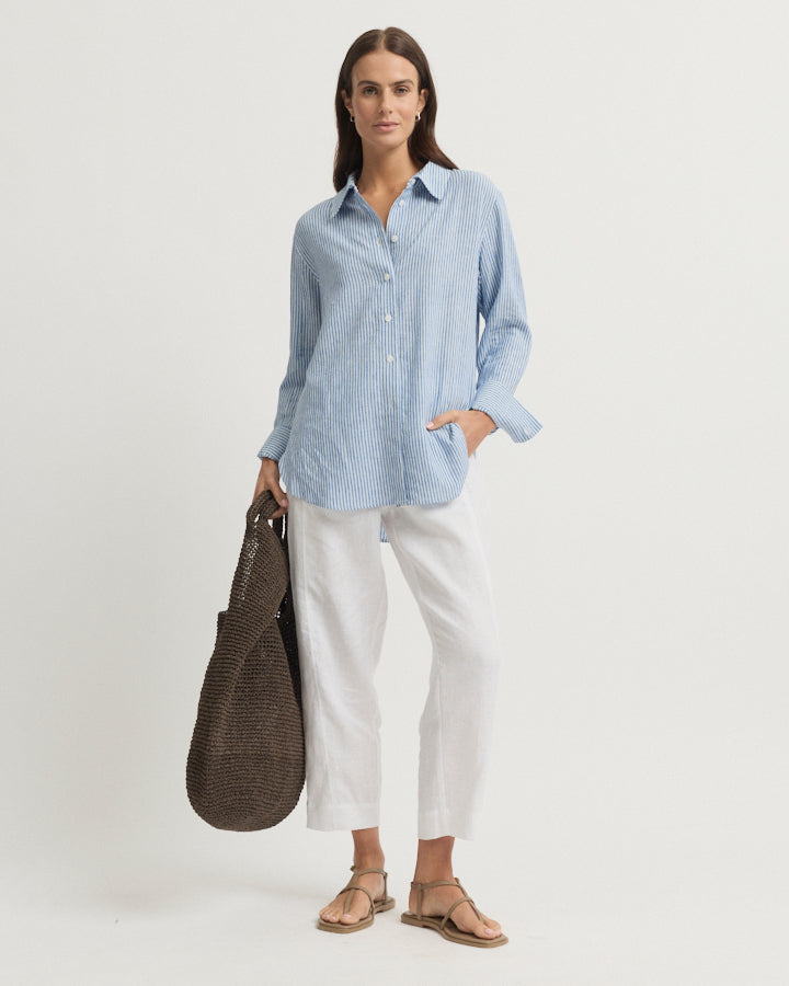 Yarra Trail Tirari Slim Pant in WHITE