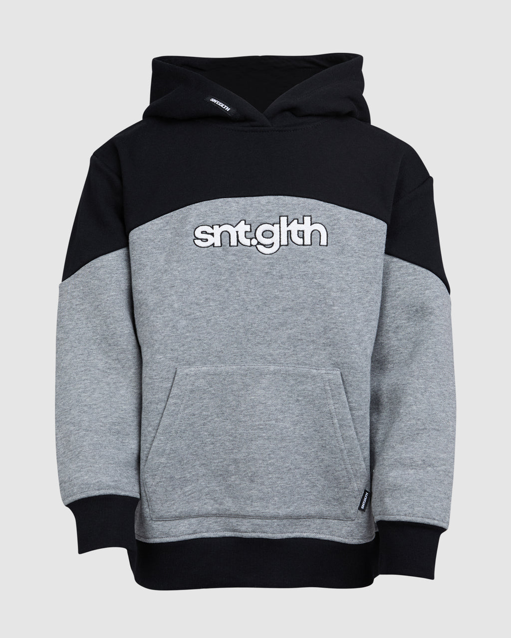 St Goliath Boys Top Deck Hoodie (Size 8-16) in GREY MARLE