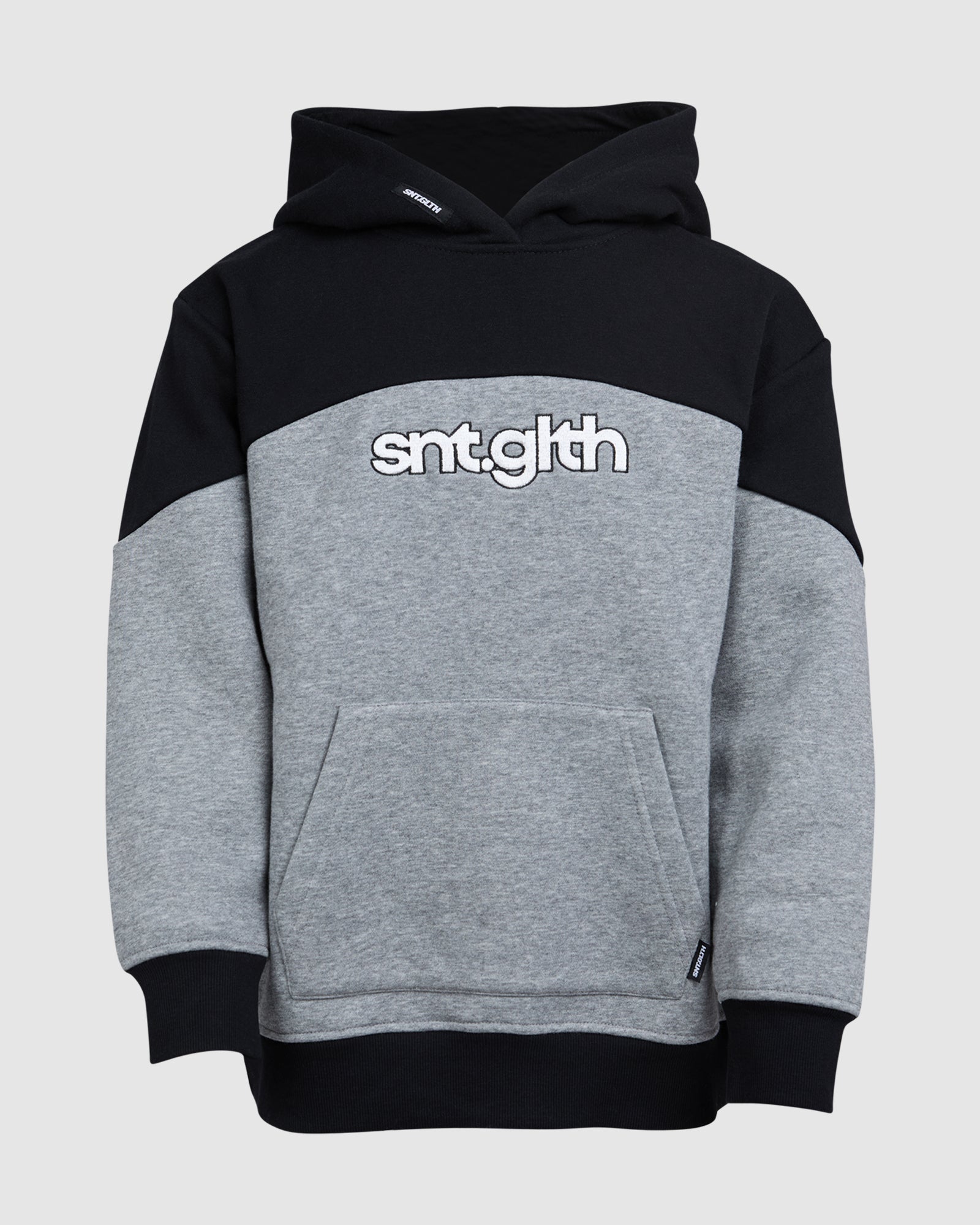 St Goliath Boys Top Deck Hoodie (Size 8-16) in GREY MARLE
