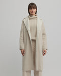Yarra Trail Twain Coat in ALMOND/ECRU