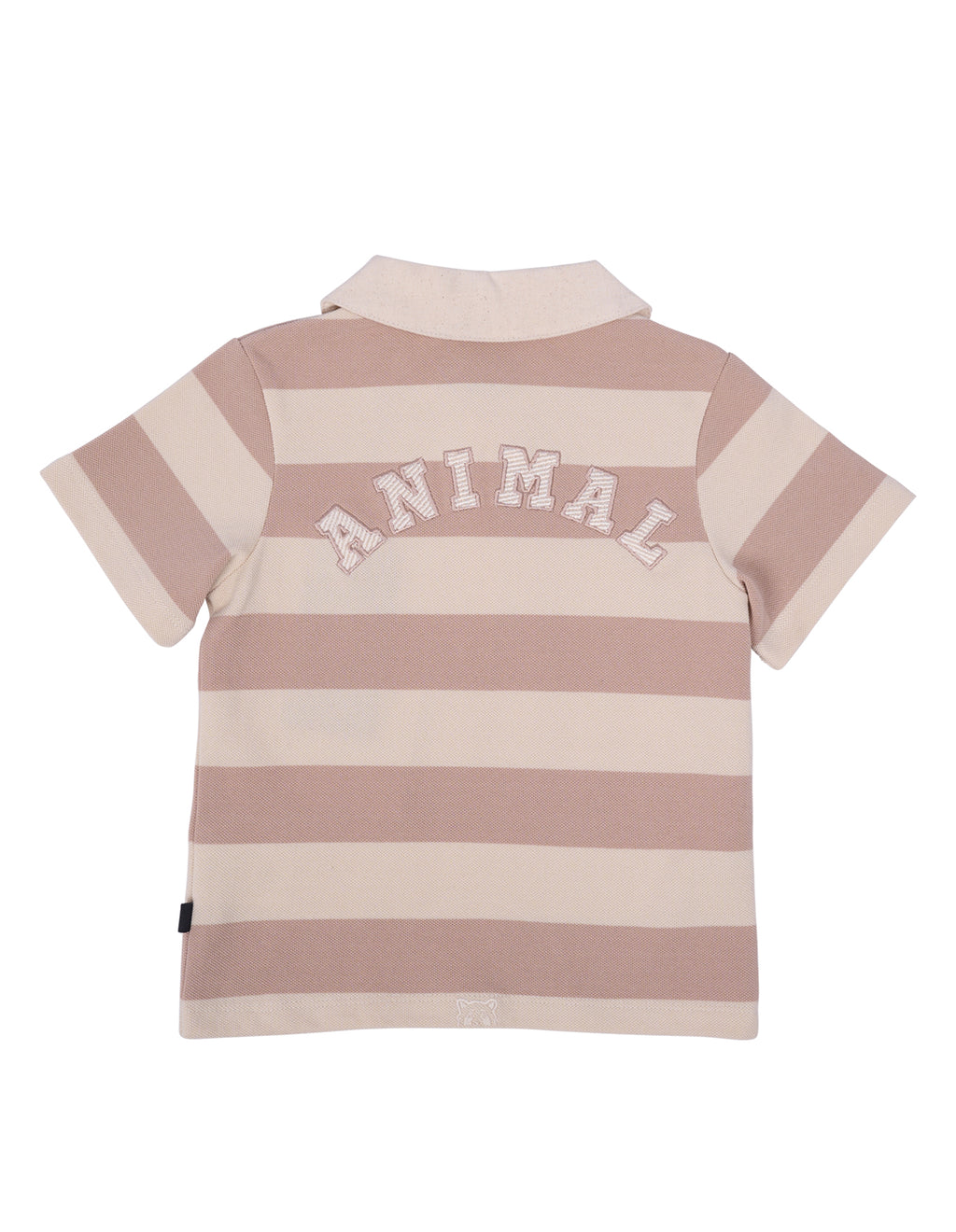 Animal Crackers Uni Polo in STRIPE