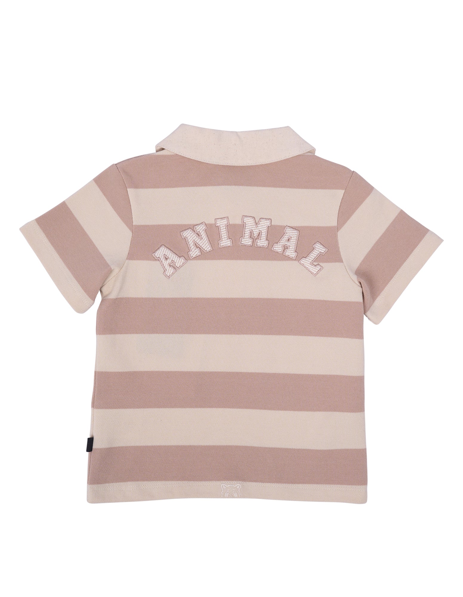 Animal Crackers Uni Polo in STRIPE