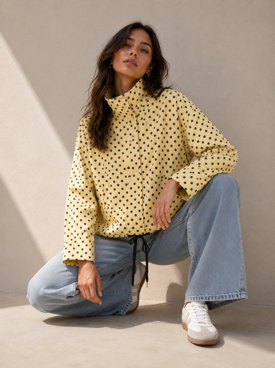 Smaibulun - Polka Dot Spray Jacket