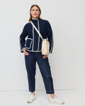 Yarra Trail Urban Denim Jogger in DARK DENIM 2