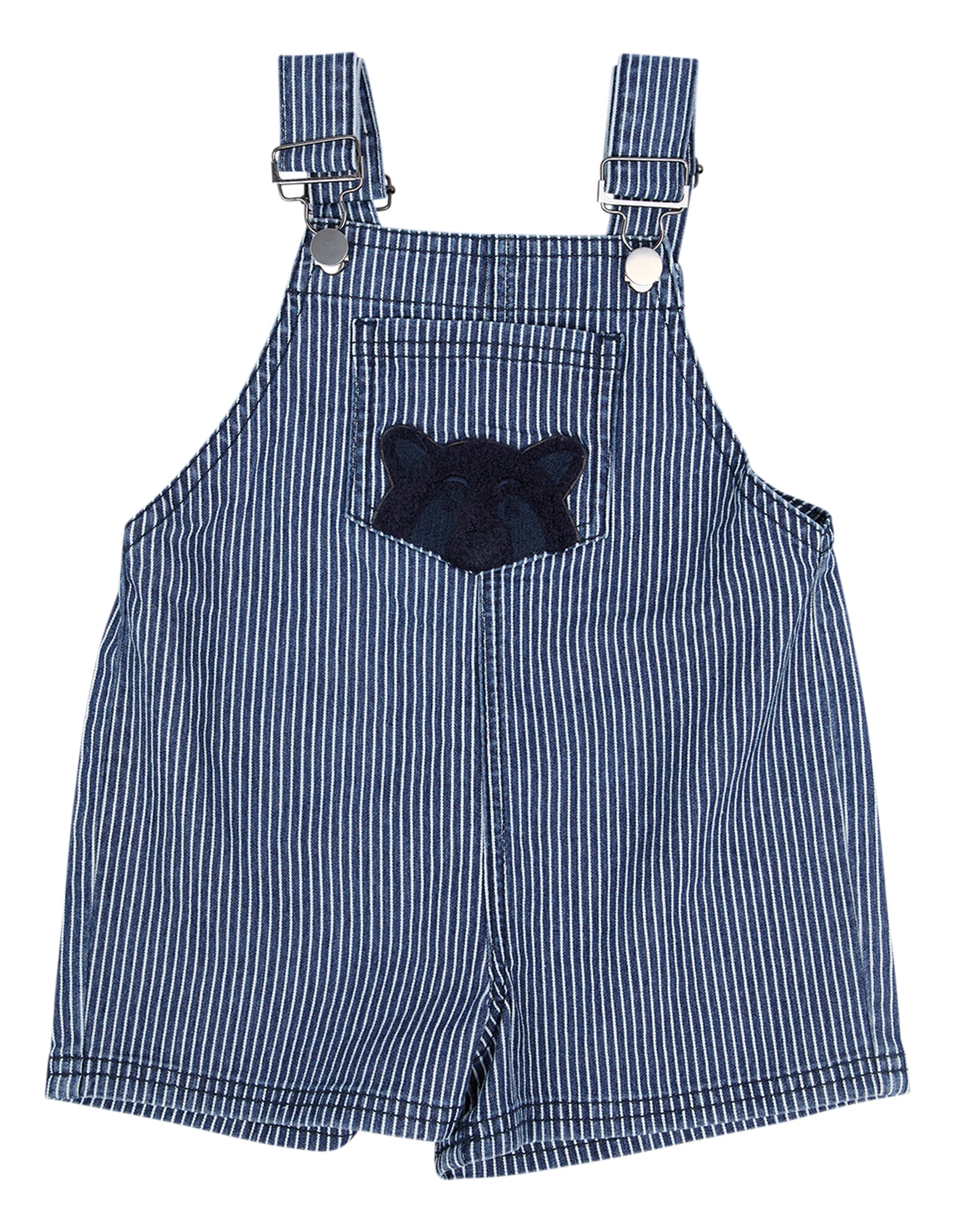 Animal Crackers Vertical Overalls in STRIPE