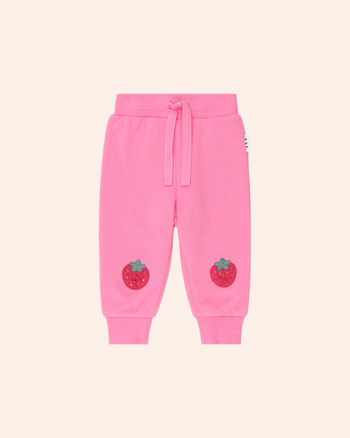 Huxbaby Very Berry Trackpant in STRAWBERRY