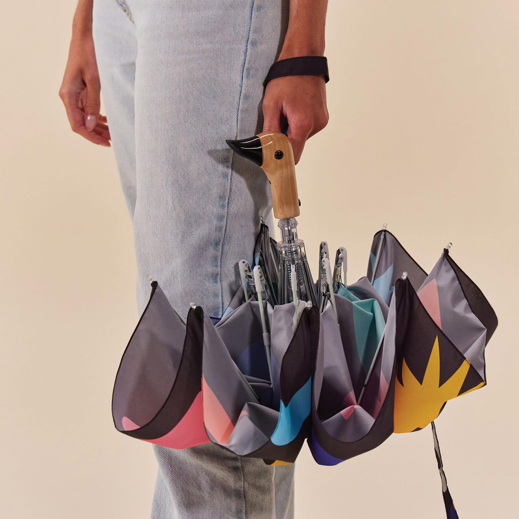 Original DuckHead Duck Umbrella Compact - Palma Multi-Coloured in Single