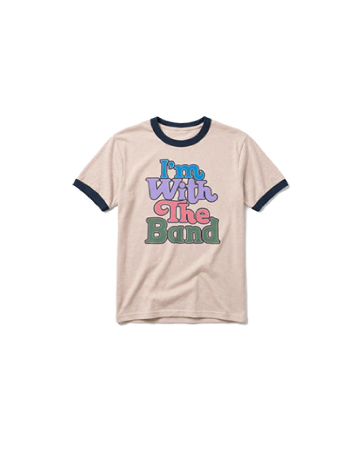 Milky Clothing With The Band Tee in Oatmeal