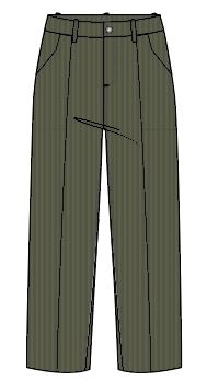 Yarra Trail Woods Pant in LODEN
