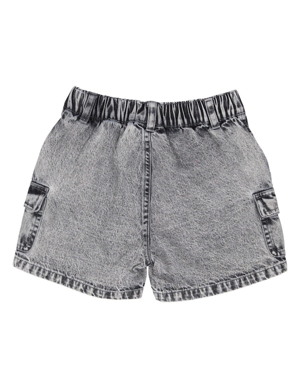 Animal Crackers Worn Short in WASHED BLACK