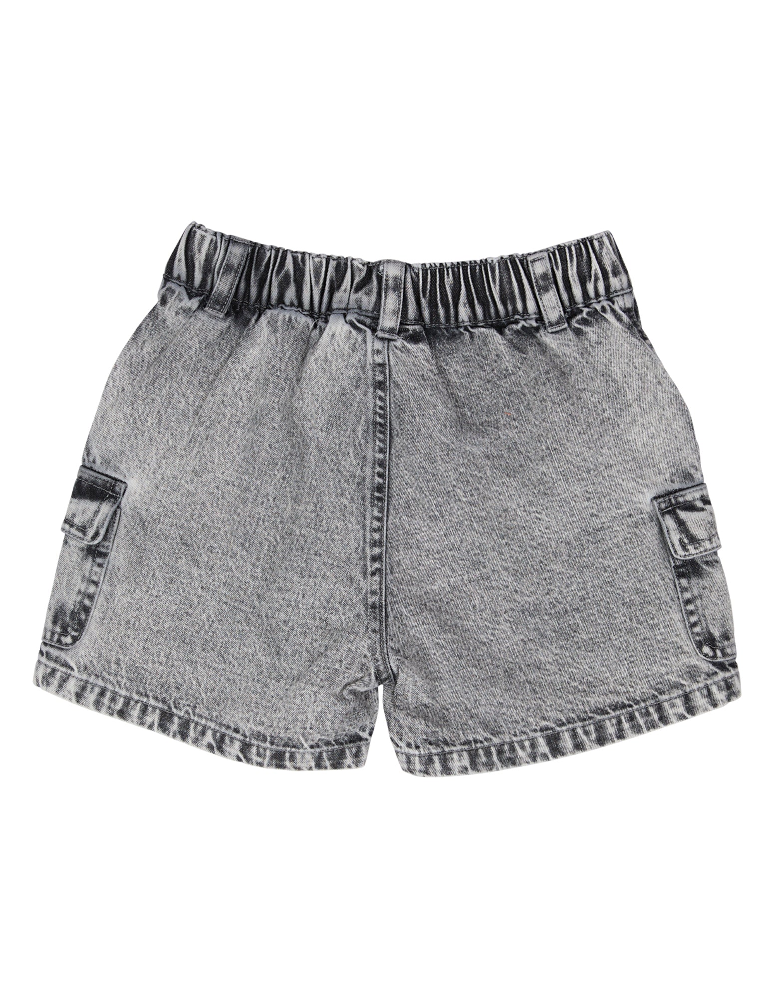 Animal Crackers Worn Short in WASHED BLACK