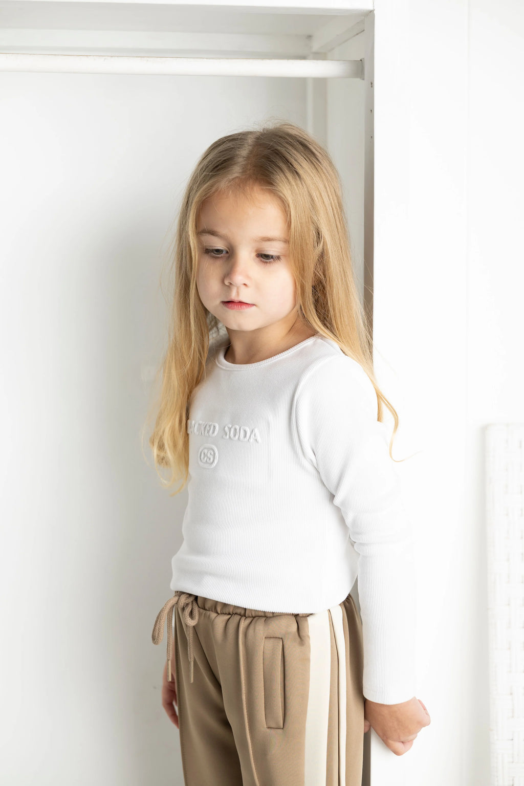 Cracked Soda - Zinnia Ribbed Fleece L/S